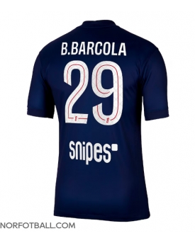 Billige Fotballdrakt Paris Saint-Germain Bradley Barcola #29 Replika Hjemmedrakt 2025-26 Kortermet Billige Fotballdrakt Paris Saint-Germain Bradley Barcola #29 Replika Hjemmedrakt 2025-26 Kortermet
